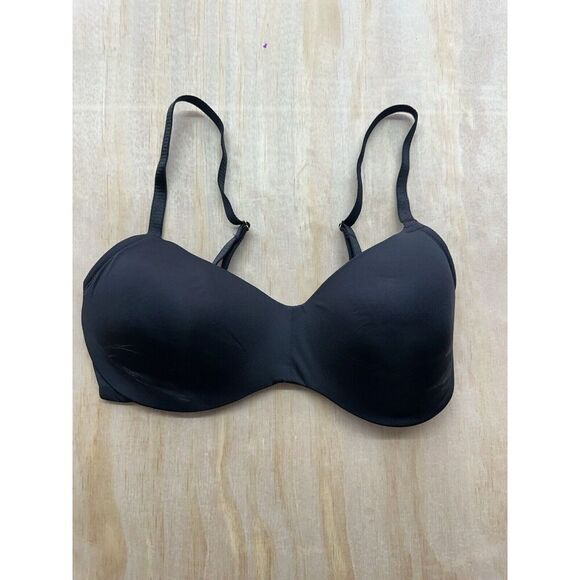 Natori Black Bra 32 DD No Underwire Padded 723279 - Picture 1 of 7